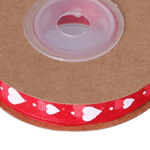 2x Heart Ribbon Washable Durable DIY Gift Wrapping For Wedding