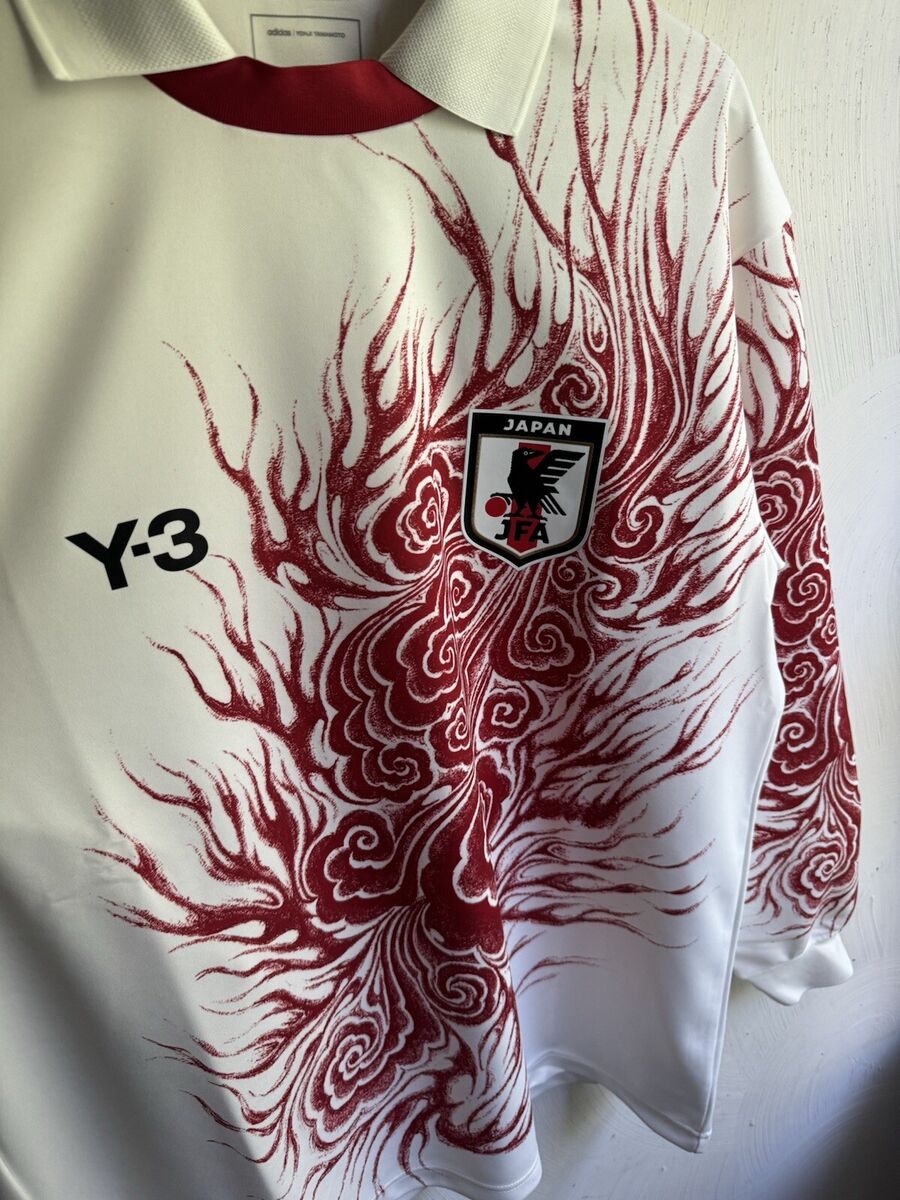 Authentic Japan Adidas Y-3 JFA CW Long Sleeve Tee White Authentic Japan Adidas Y-3 JFA CW Long Sleeve Tee White