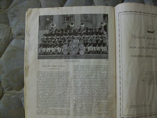 1927 YALE BULLDOGS PRINCETON TIGERS PROGRAM Football ELI NAT CHAMPS!! College AD - Bild 12 von 12