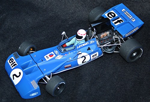 Exoto 1:18 F1 Tyrrell Ford 003 Jackie Stewart Winner 1971 German GP - Picture 3 of 11