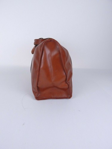 Vintage Letisse Leather Soft Carry On & Brief Case Brown/Rust - Picture 5 of 10