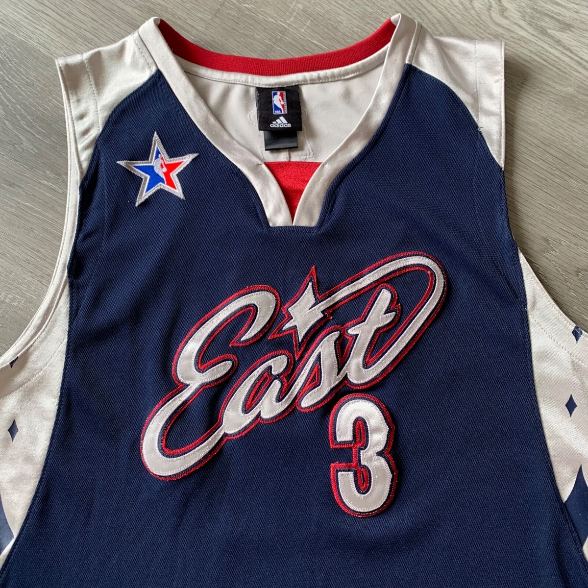 新品　Adidas NBA ALL STAR GAME Jersey VTG 2007 Adidas Chris Bosh All Star East Signed NBA Jersey