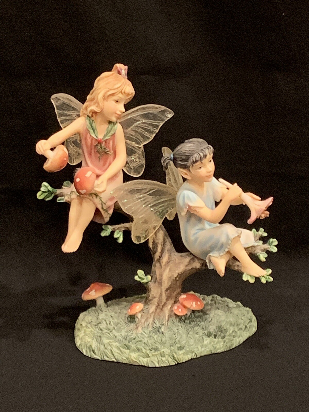2008 Munro Faerie Glen Figurine TRUE FRIENDS ALWAYS FG8803 EUC retired