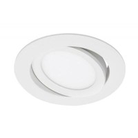 Briloner FLAT-IN Led Einbauleuchte Lampe Schwenkbar Kunststoff Weiß 106 Mm