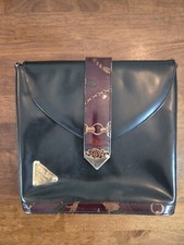 Vera Pelle Italian leather crossbody bag