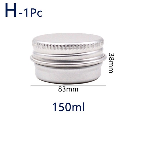 1PC Small Screw Round Lip Metal Tin Storage Jar Balm Containers&Lids Screw Top - Picture 17 of 17