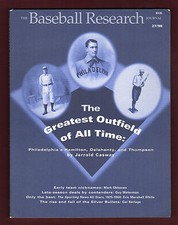 1998 SABR Society for American BASEBALL RESEARCH JOURNAL #27 (116 pages)