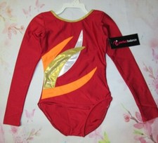 Leotard New Girls MC 8-10 or LC 12-14 Child Dance Gymnastics Perfect Balance