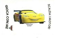 Adesivo Figurine Esselunga Disney Pixar Cars2 MIGUEL CAMINO