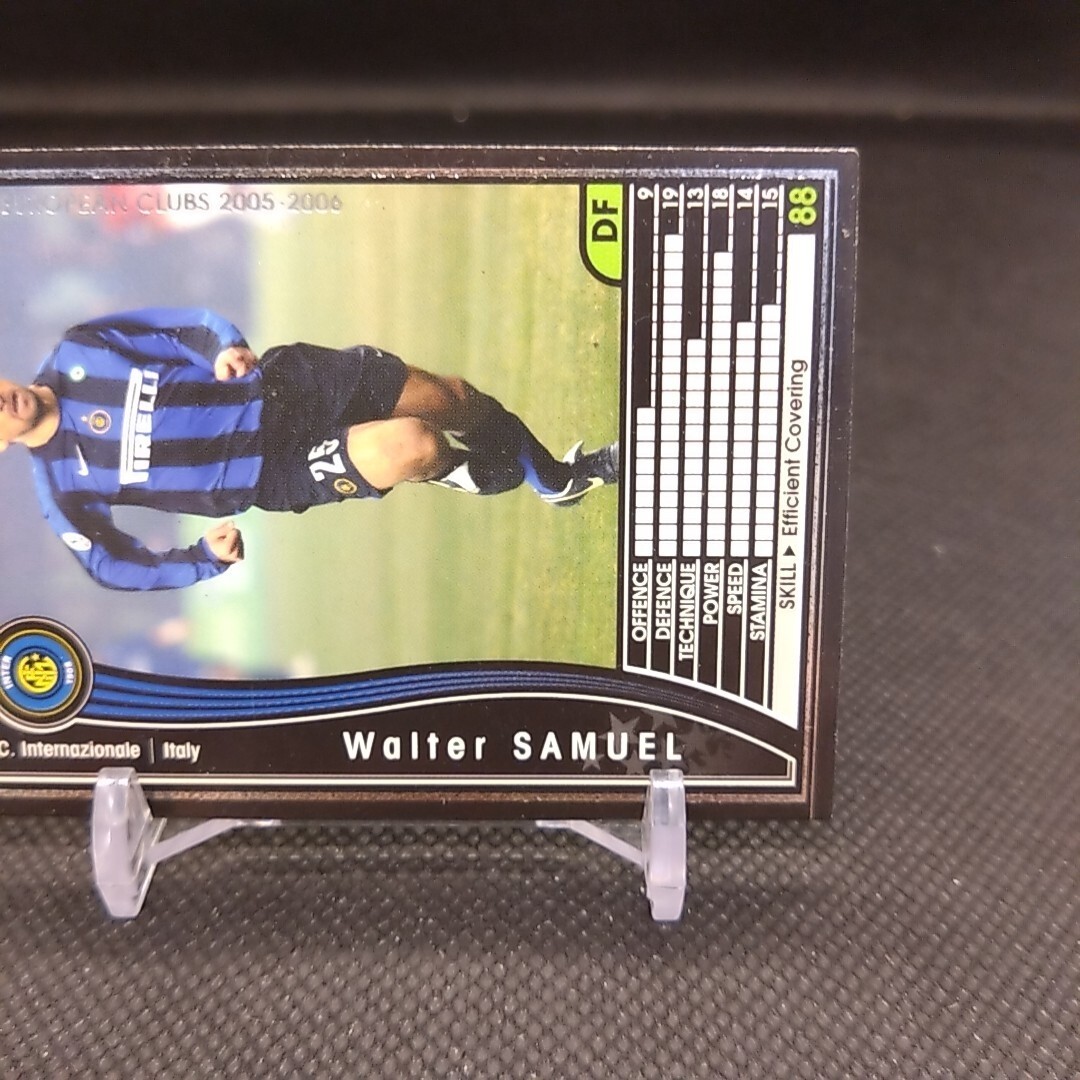 Walter SAMUEL No.197 WCCF Football Soccer card Sports Card
