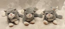 2009 Set 3 FurReal Kitten Newborn VIDEO Interactive Toy Meows Purrs Moves Works