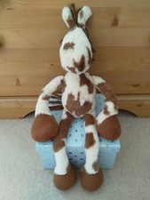 Jellycat Brown And Cream Pony. Horse. Retired And Very Rare. No Tags