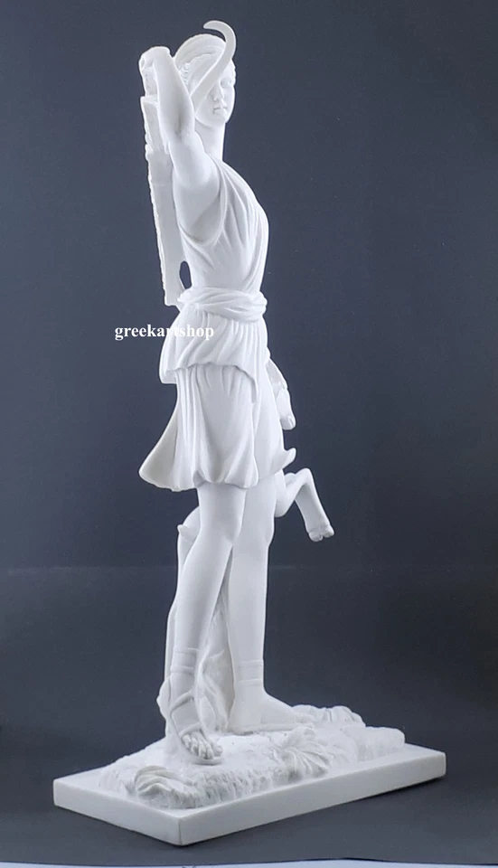 Diana de Versalles diosa griega Artemisa estatua escultura mármol fundido cop... - Imagen 4 de 4