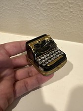 Vintage Rochard Limoges Peint Main Trinket Box Typewriter thumbnail