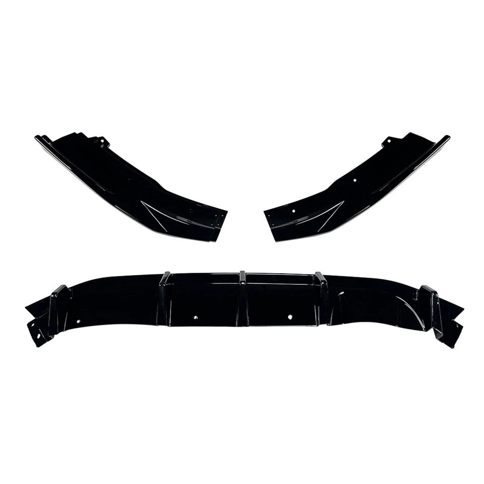 Gloss Black Rear Bumper Diffuser Lip For Mazda MX-5 Miata ND 2016-2025 2017 2018 - Image 3 of 4