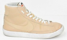 Nike Blazer Mid Tan White Lace Up Athletic Sneaker 895850-202 Girls Size 7Y
