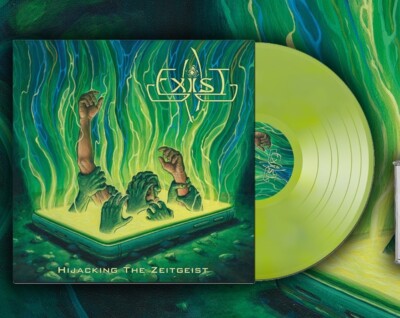 EXIST ''Hijacking The Zeitgeist'' CELL - SLIME GREEN Ltd. Edition VINYL (LP)