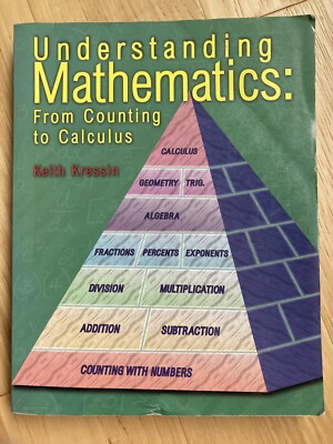 Understanding Mathematics : From Counting to Calculus by Keith Kressin (1997,...