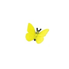 Single Safari Ltd. Good Luck Minis Yellow Butterfly Figure 1”