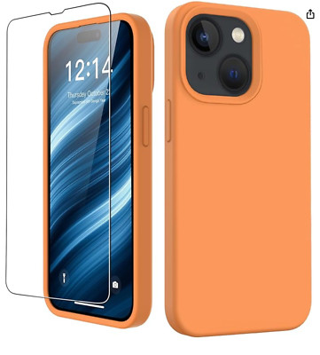FUNMIKO Compatible with iPhone 15 6.1 Case with Screen Protector,Upgraded...