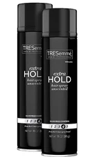 2 PACK Hair Spray TRES Two Extra Firm Control Aero Unscented 11 Oz FREE SHIPPING