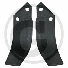 Coltello curvo motozappa fresa compatibile GOLDONI 180GOL-32R 180GOL-32L