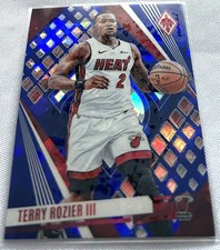 2023-24 Panini Phoenix Basketball Terry Rozier III Miami Heat Blue Cracked Ice