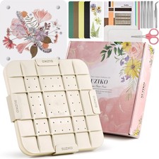 Suziko Updated 9" (23cm) Large Microwave Flower Press with Photo Frame for Quic