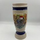 Vintage German Coat Of Arms Bayern Stoneware Beer Stein Mug / Pilsner Chalice — photo 1