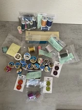 Coats & Clark Sewing Thread Grab Bag Lot Mixed Colors New & Used