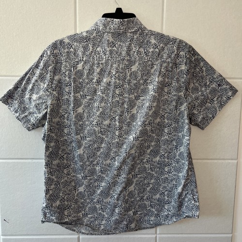 Camisa informal de manga corta con botones para hombre Goodfellow& Co. 97 % algodón gris - Imagen 2 de 8
