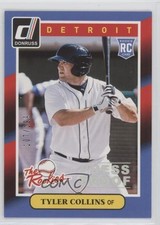 2014 Panini Donruss The Rookies Press Proof Silver 107/199 Tyler Collins #23 1m8