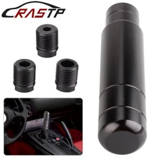 Black Universal Aluminum Manual Car Gear Shift Knob Shifter Lever