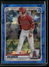 2020 Bowman Draft Sapphire Edition #BD-103 David Calabrese