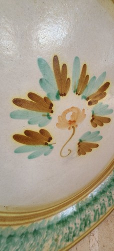 Piatto Da Caltagirone | Firmato | Sicilia - Foto 3 di 10