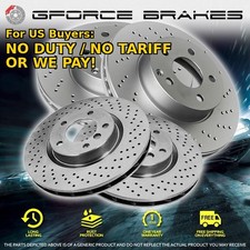 Fr Drilled Rotors For 2000-2002 Ford Focus Non-svt