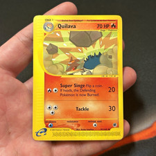 Pokémon Quilava 91/165 Expedition Base Set on eBay