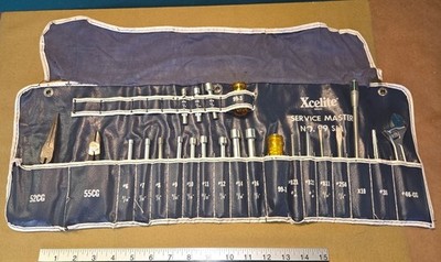 Xcelite Service Master no. 99SM blue roll up tool kit