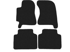 Veloursfußmatten für Subaru Impreza II, GD,WRX 2000-2007 , Anthrazit x14 Rand