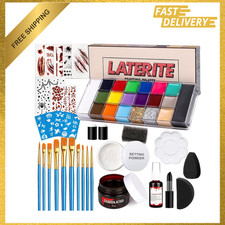 Halloween SFX Makeup Kit Face Body Paint Oil Palette Fake Blood Special Effects
