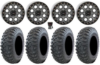 System 3 SB-7 15'' Wheels Ti (5+2) 30'' Terra Master Tires Commander Maverick
