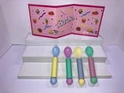 MATTEL BARBIE ICE CREAM SHOPPE REPLACEMENT  SPOON / SEAT  SET  OF 4