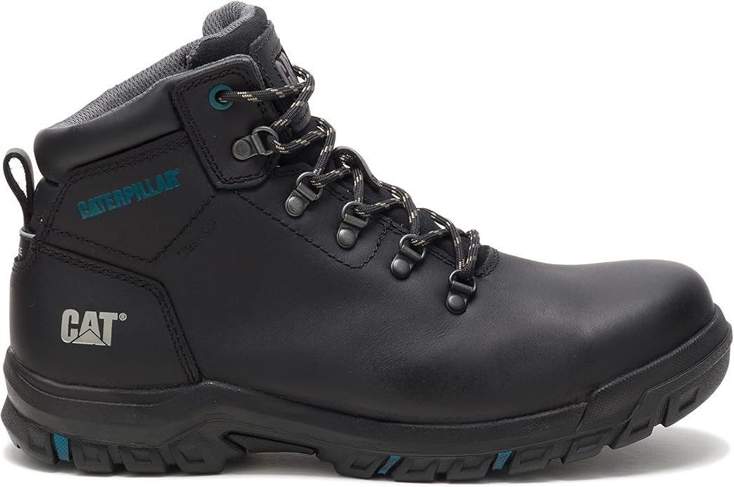 Mae Steel Toe Waterproof Work Boot Size 7 Black Nib