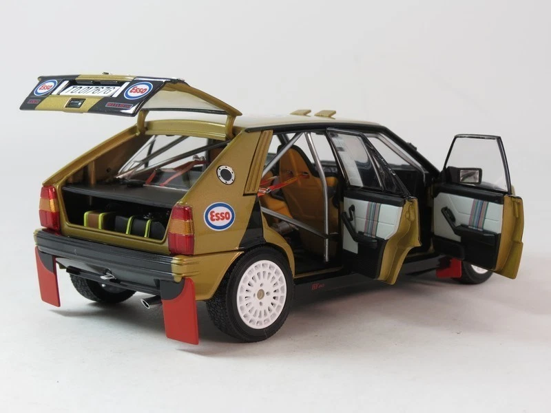 Kyosho Lancia Delta HF 4x4 #1 Tabaton Winner Rally Piancavallo 1987 1/18 08960D Foto 4 de 4