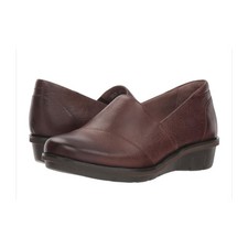 Dansko Julia brown leather comfort loafers 38 US