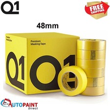 Q1 PREMIUM AUTOMOTIVE MASKING TAPE 110c - Box of 2" Inch 48mm x 50m 20 Rolls