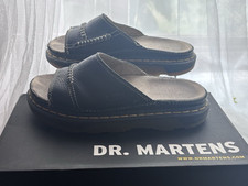 Vintage Dr. Martens 9A70 Sandals Black Leather US 7 EU 38 Y2K 90s Original Box