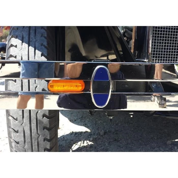 Комплект светодиодных мини-сигналов поворота с логотипом Lites 236-605 подходит для модели Ford A - Изображение 2 из 4