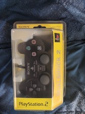 Sony PlayStation 2 PS2 Dual Shock Controller - Nero - Nuovo/Sigillato OEM