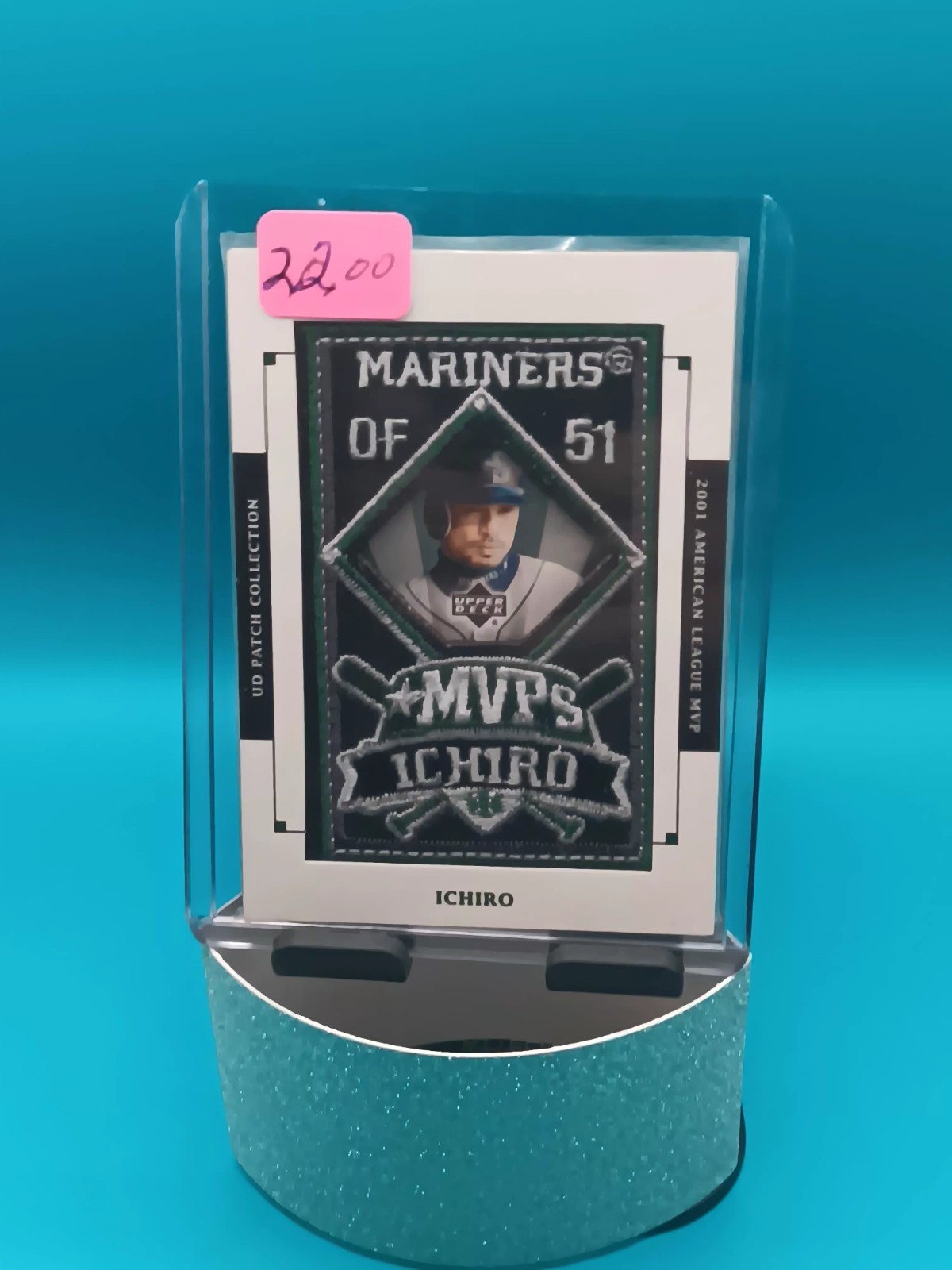 Upper Deck 2003 Patch Collection Ichiro Suzuki Mariners Patch #MVP-13 MEM